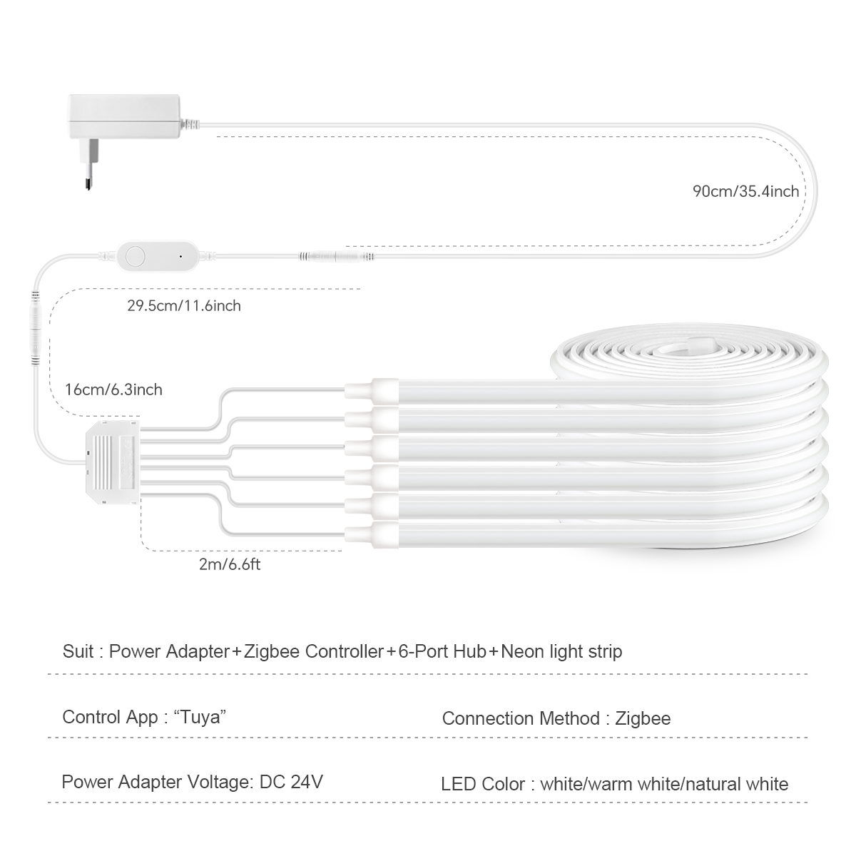 Zigbee Wifi Neon Acoustic Wall - огляд і ціна Zigbee Coordinator Stick