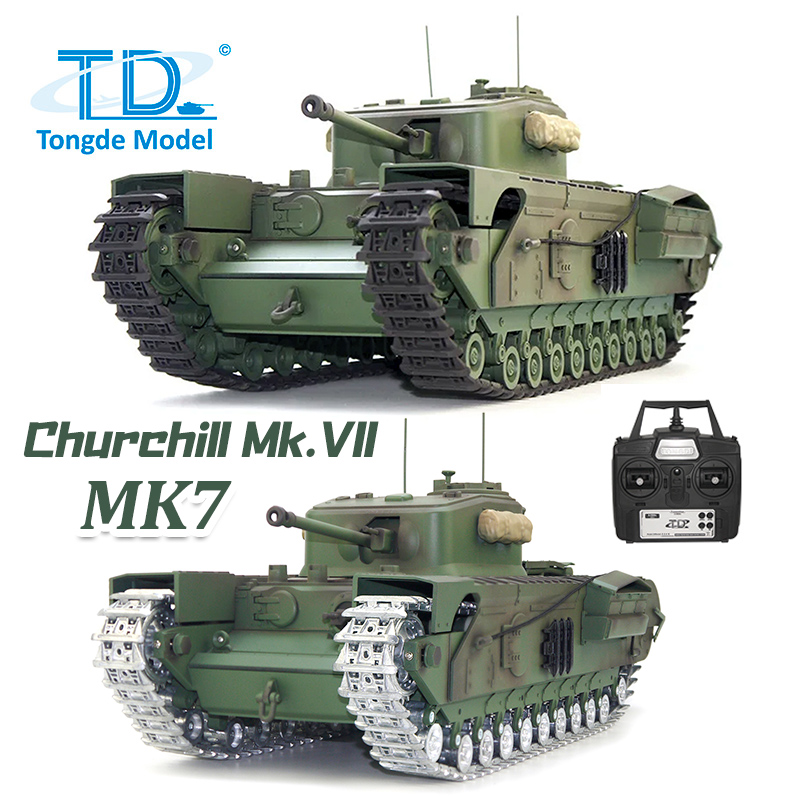 Tongde RC Tank 1/16 Churchill  - огляд і ціна Home Automation Tutorial