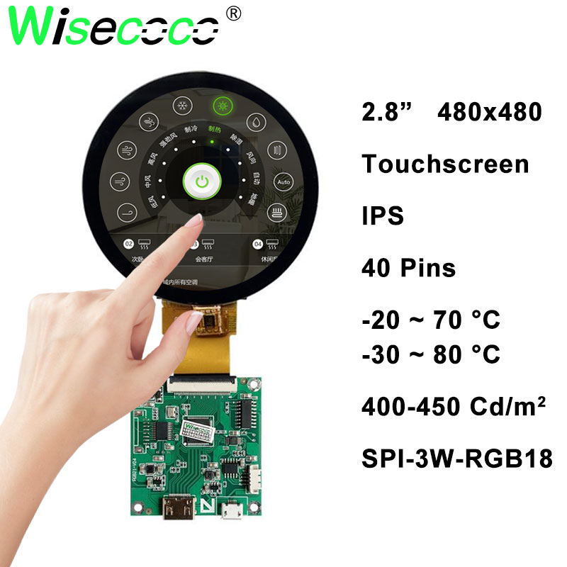 Circle Touchscreen 2.8 Inch 48 - огляд і ціна Home Automation Raspberry Pi